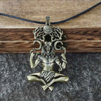 Cernunnos Horned God Pendant Necklace