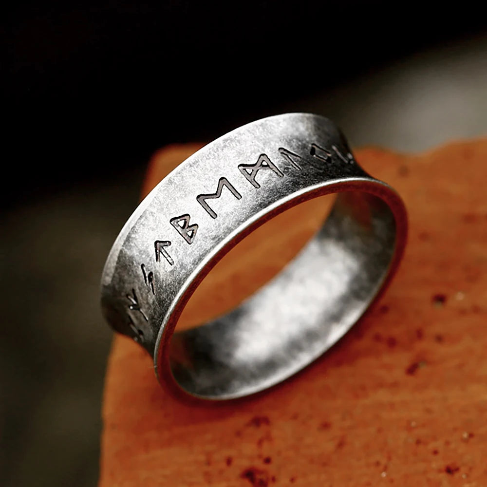 Korean Version Of Simple Ring Men Women Punk Hip Hop Stainless Steel Biker Men Ring Fashion Simple Jewelry Gift Wholesale