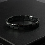 Fashion Wave Hematite Magnetic Bracelet Men Original Beaded Hematite Energy Bracelets for Women Positive Energy Jewelry