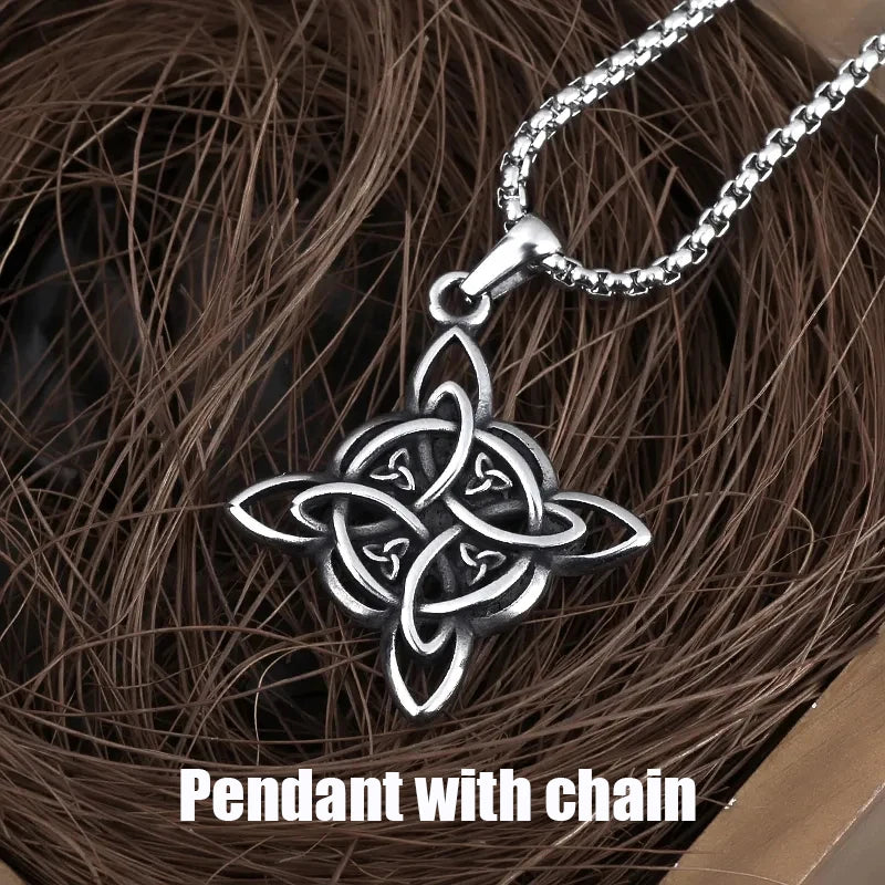 Sliding Skull Pendant Necklace — Stainless Steel