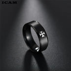 WWII Iron German Cross Ring — Stainless Steel