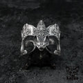 Vintage Relief Pipistrellus Ring Male Personality Hand Accessories Personality Flapping Bats Ring For Men Jewelry Adjustable