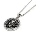 Greek Medusa Snake Pendant Necklace — Stainless Steel