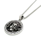 Greek Medusa Snake Pendant Necklace — Stainless Steel