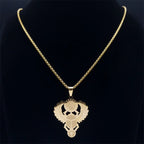 Egyptian Scarab Eye of Ra Horus Symbol Necklaces Stainless Steel Gold Color Ankh Key Of Life Necklace Jewelry collares