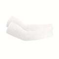 1 Pair Cooling Arm Covers for Men and Women Summer Sun Protection Sunshade Ice Silk Sleeves for Cycling Outdoor Sports