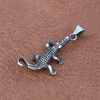 Creative Small Size Crocodile Necklace for Men Women Popular Stainless Steel Animal Pendant Fashion Charm Jewelry Gift Wholesale