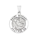 Saint Michael Faith Pendant Necklace — Stainless Steel