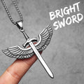 Sword Stainless Steel Pendant Necklace