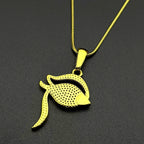 Eye of Horus Pendant Necklace — Stainless Steel