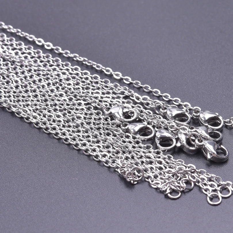 Stainless Steel Chain Necklace — 2.5mm