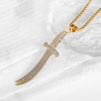 Islamic Sword Pendant Necklace