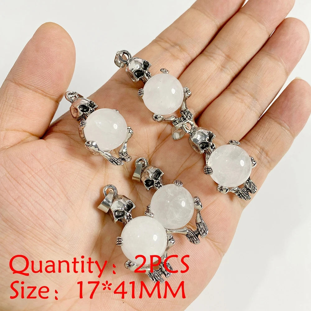 Crystal Quartz Iced Pendant — DIY Craft Set
