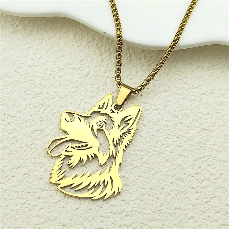 Sweet French Bulldog Chain For Women Men Stainless Steel Silver Color Animal Puppy Pug Dog Lovely Pendant Necklace