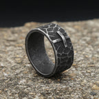 Cross Ring — 316L Stainless Steel