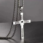 2024 New Vin Diesel Pendant Fast and Furious Boy Stainless Steel Dominic Toretto Cross Necklace for Men Chain Gift