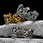 Crown Ring — Stainless Steel