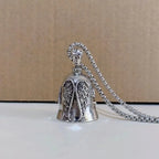 Angel Wings Moto Bell Steel Pendant Motorcycle