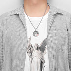 Crusade Paladin Pendant Necklace — Stainless Steel