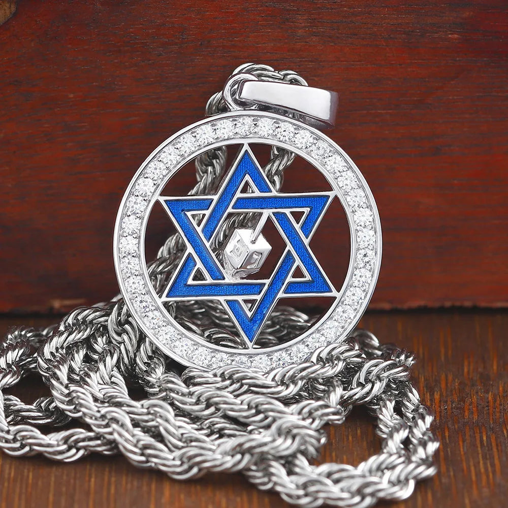 Star of David Pendant — 925 Silver