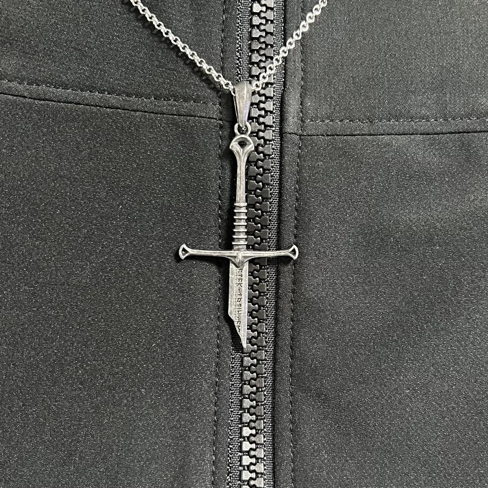 Flame Pendant Necklace