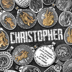 St. Christopher Pendant — Stainless Steel