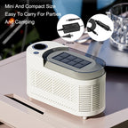 110V/220V Portable Small Ice Maker Mini Home Dormitory Office Camping 12V Car Cube Ice Automatic Ice Making Box Ice