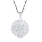 St. Michael Badge Medal Pendant — SS