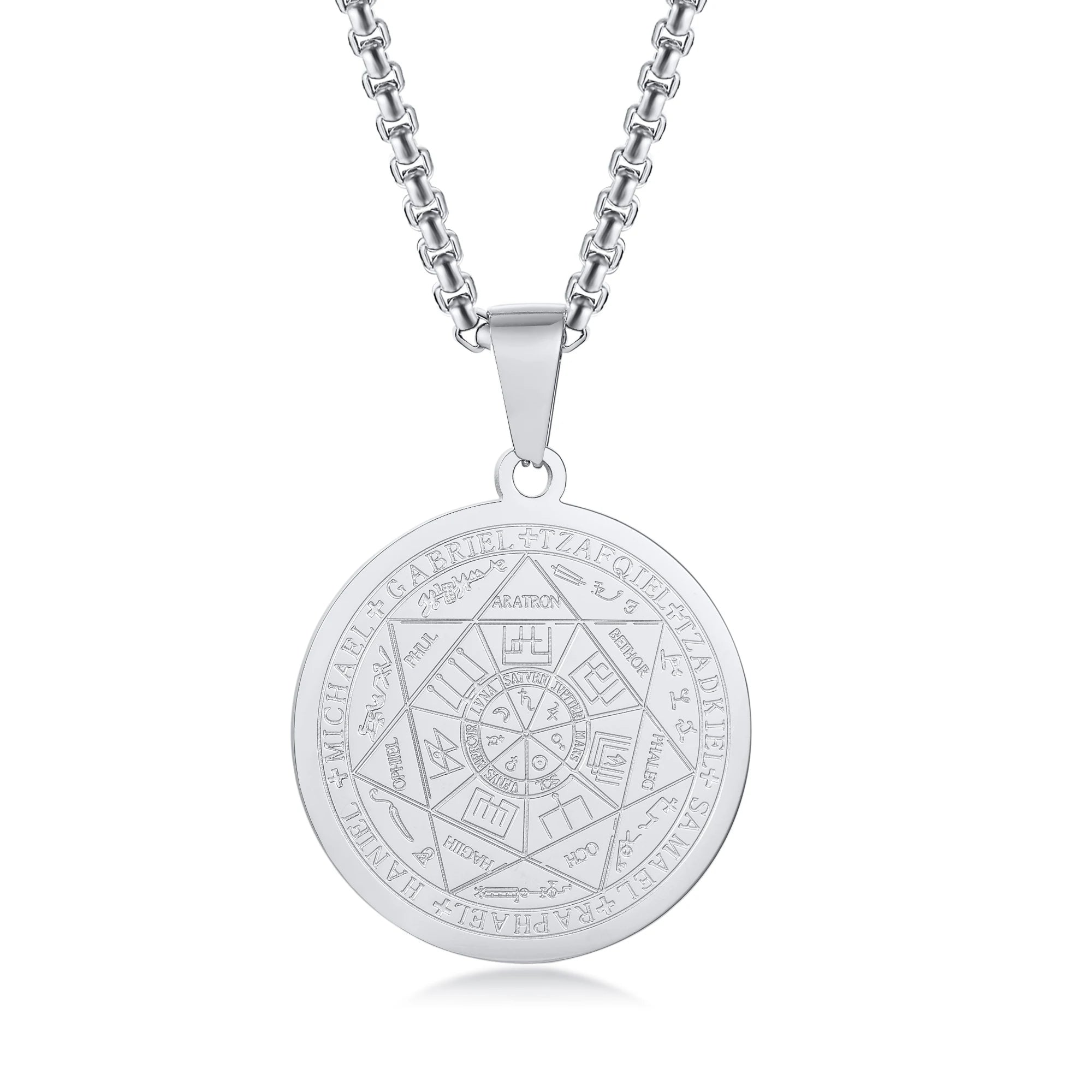 St. Michael Badge Medal Pendant — SS
