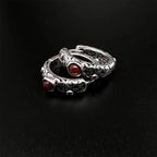 Silver Vintage Earrings For Women Trendy Earring Jewelry Prevent Allergy Party Accessories Gift