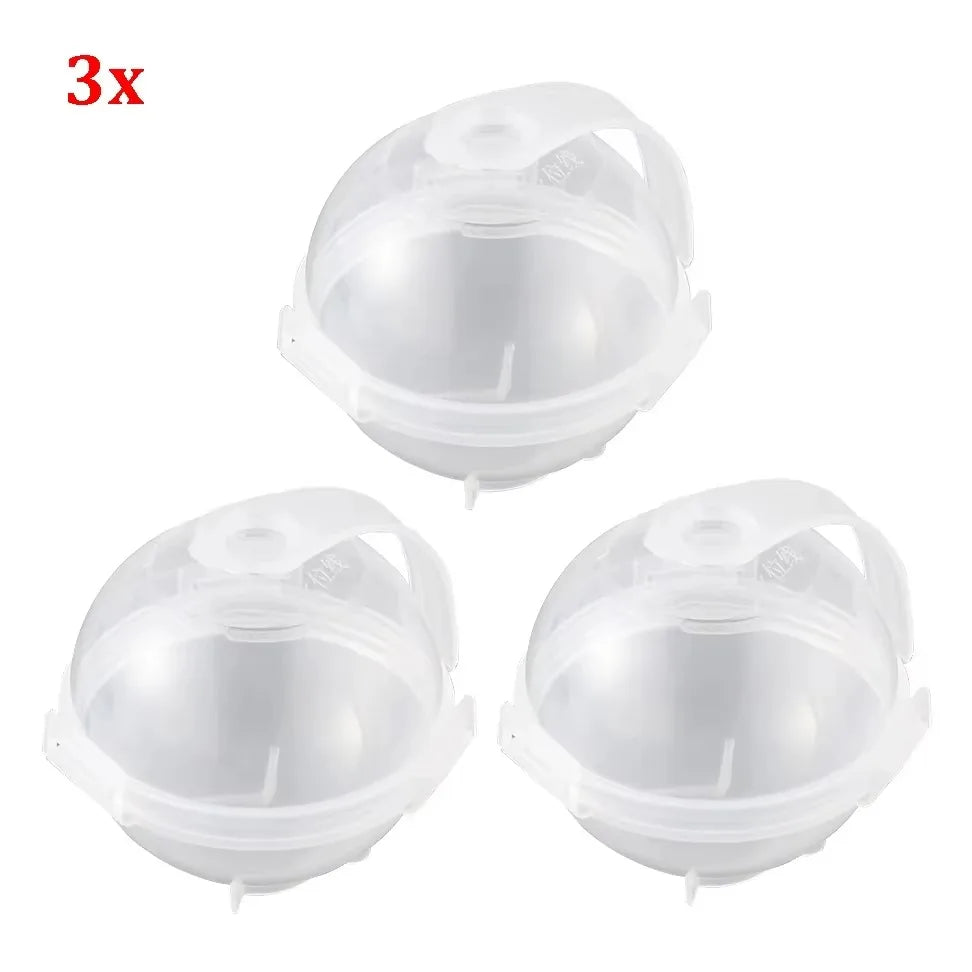 1/12x Round Ice Makers Ice Ball Mold Reusable Plastic Refrigerator Spherical DIY Moulds Kitchen Tools Quick Freezing