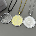 Gold Pendant Annuit Coeptis All Seeing Eye Providence