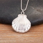 Shell Charm Pendant Necklace