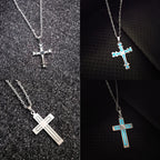 Luminous Heart Pendant Necklace — Stainless Steel