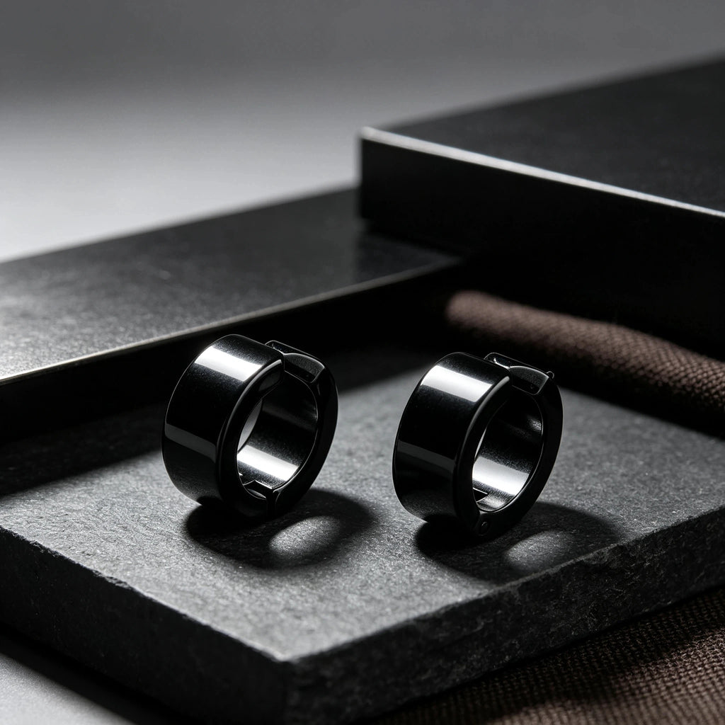 Geometric Clip-On Ear Cuff Earrings — Minimalist