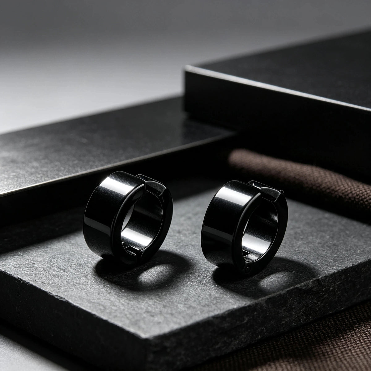 Geometric Clip-On Ear Cuff Earrings — Minimalist