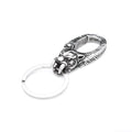 Lion Head Keychain — Stainless Steel