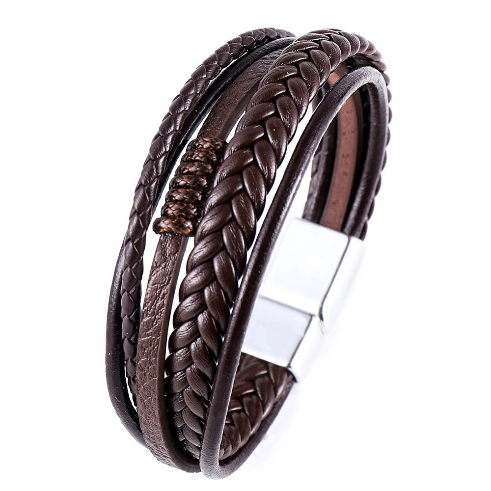 Braided Leather Bracelet