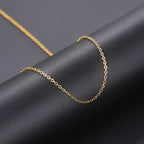 Cross Pendant Rope Chain Necklace Stainless Steel