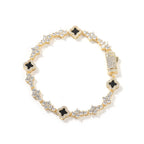 UWIN Tennis Bracelet Iced Out Cubic Zirconia Women Bangle Fashion Luxury Hiphop Jewelry