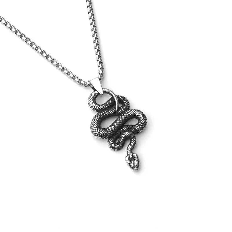 Snake Steel Chain European American Wind