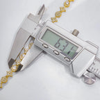 Tennis Bracelet Stainless Steel Round Cut Iced Out