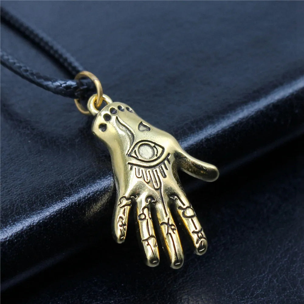 Eye of Horus Pendant Necklace — Egyptian Protection Amulet