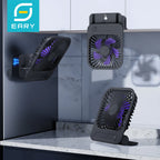 Eary Portable Magnetic Fan With 1200mAh Battery Usb Rechargeable 180 Adjustable 4 Speed Wind Personal Ultra-thin Air