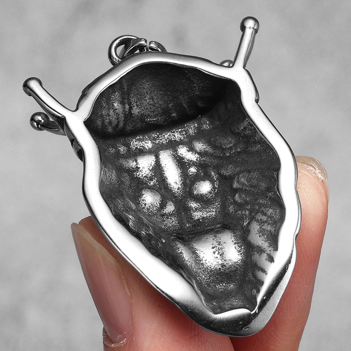 Crown Lion Unique Men Necklace Stainless Steel Pendant Chain Hip Hop Punk Jewelry Biker Male Accessories Gifts Daily