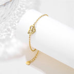 Mama Letter Pendant Necklace — Minimal