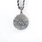 Demon Eyes Pendant Necklace — 925 Silver
