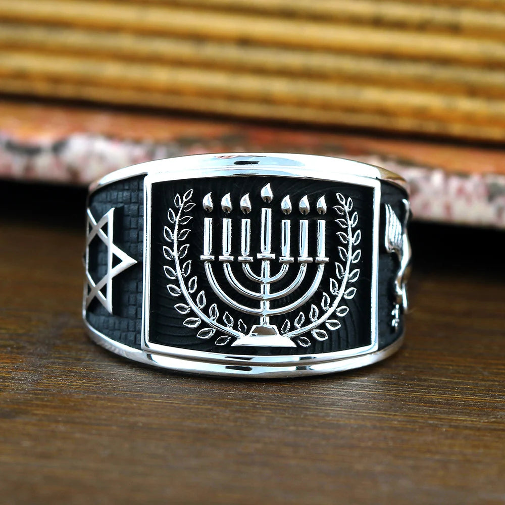 Star of David Ring — 925 Silver