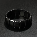 Fashion Wave Hematite Magnetic Bracelet Men Original Beaded Hematite Energy Bracelets for Women Positive Energy Jewelry