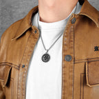 Dragon Shield Lightning Men Necklace Stainless Steel Pendant Chain Women Punk Fashion Jewelry New In Accessories Gifts